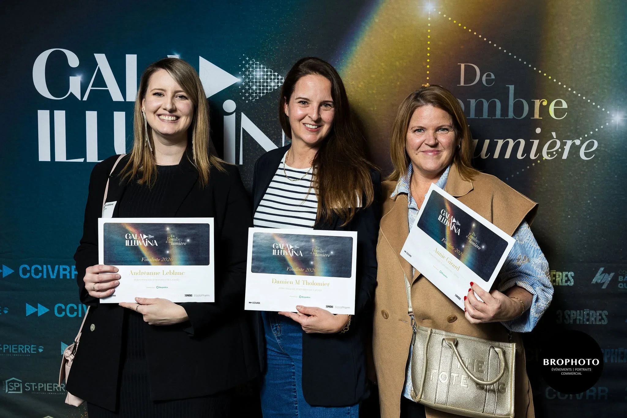 Finaliste au Gala Illumina dans la catégorie Personnalité d'affaires de l'année