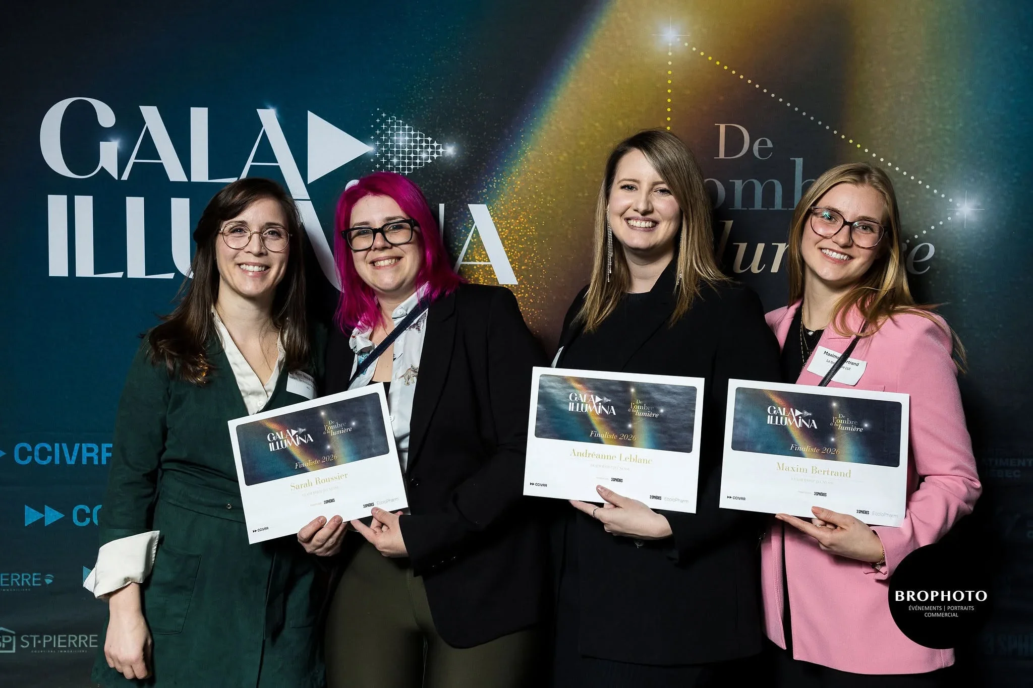 Finaliste au Gala Illumina dans la catégorie Leadership Jeunesse