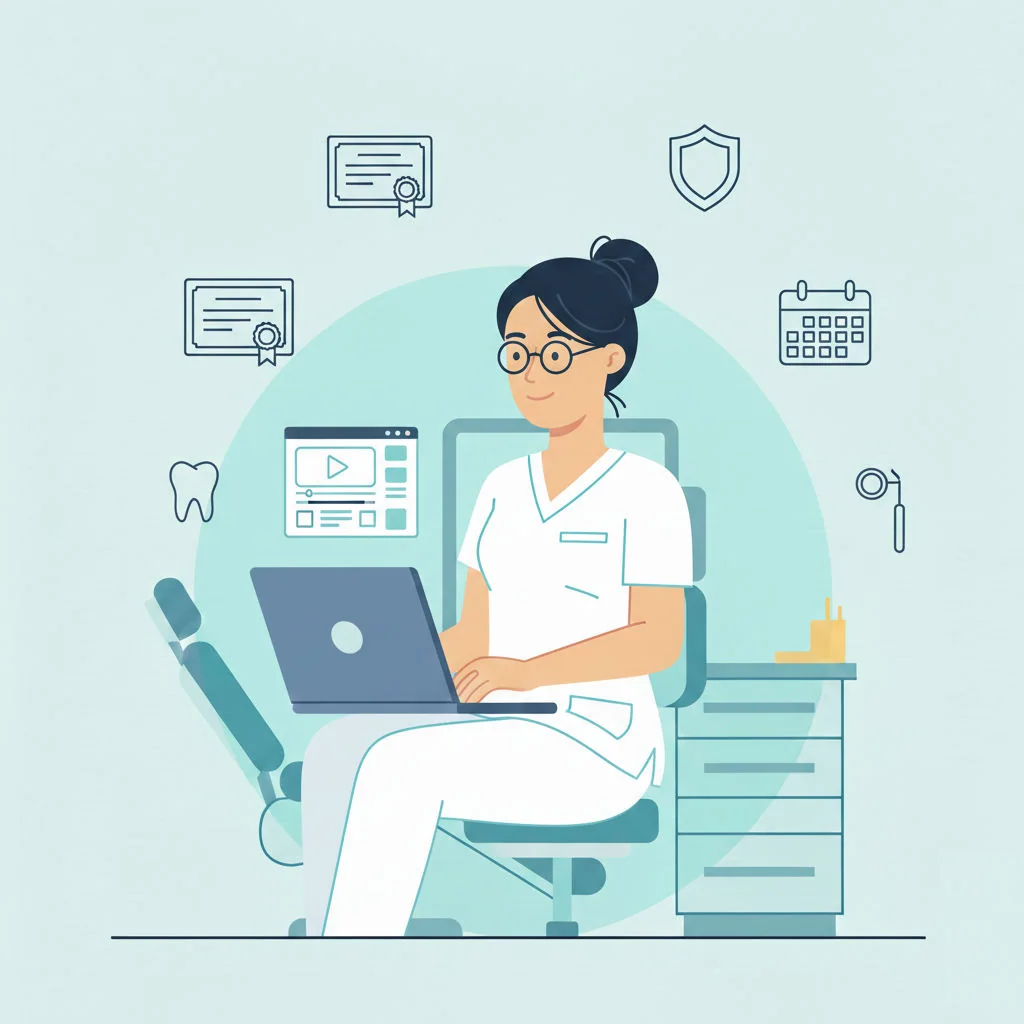Est-ce que les formations en ligne comptent pour la formation continue des hygiénistes dentaires ?