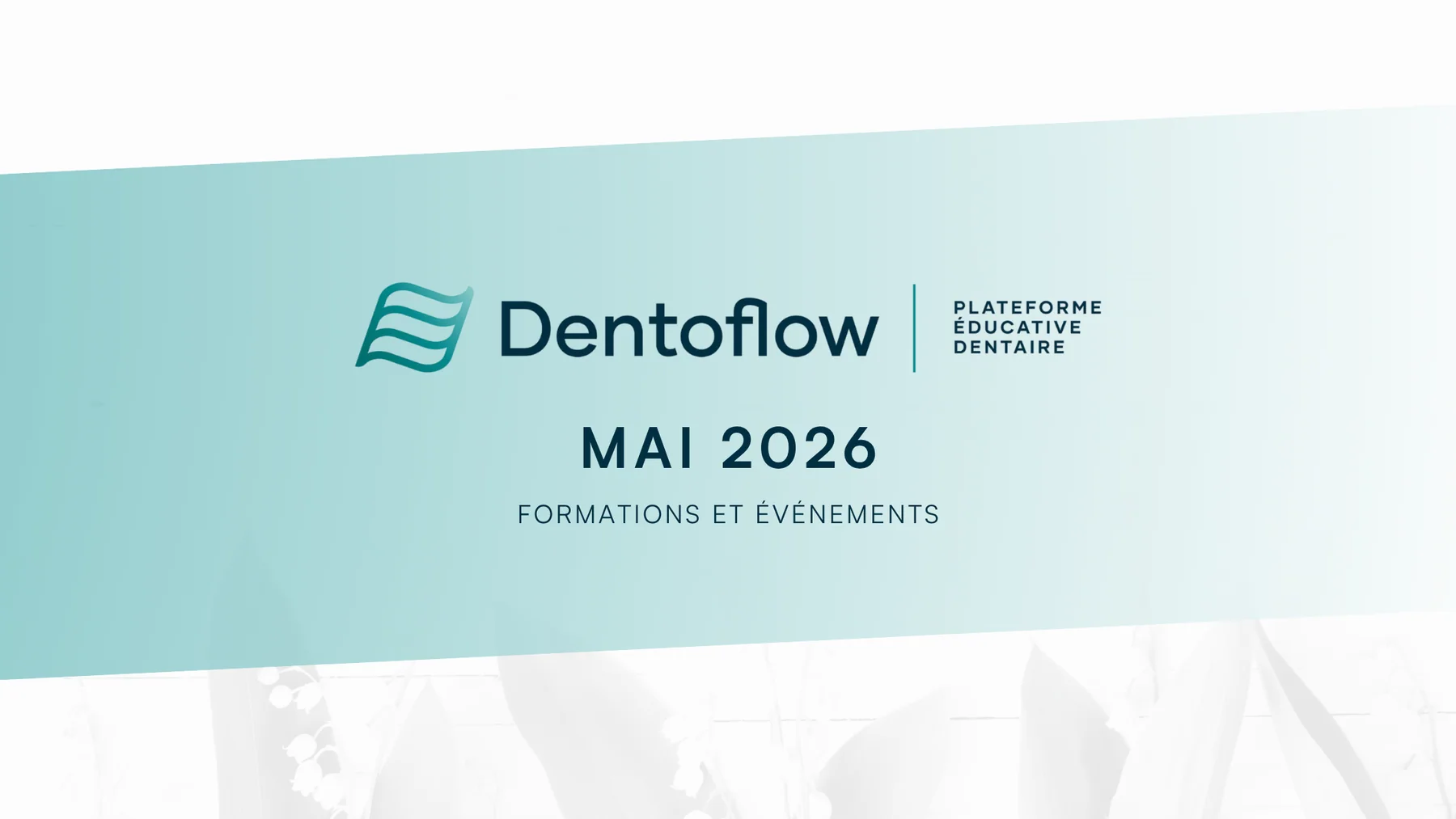 Découvrez la formation continue dentaire en mai 2026 !